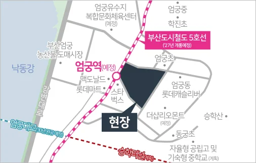 오시는 길 안내도